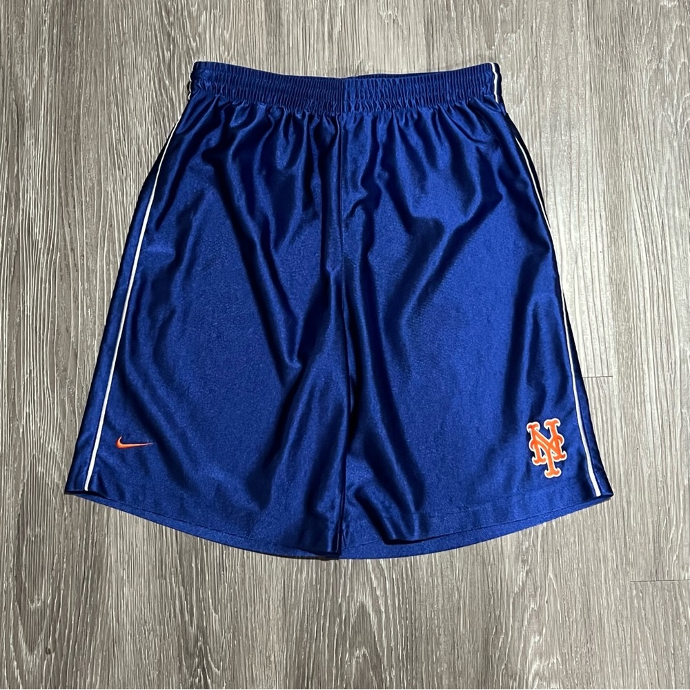 Nike - Men’s Athletic Shorts - NY Mets - L